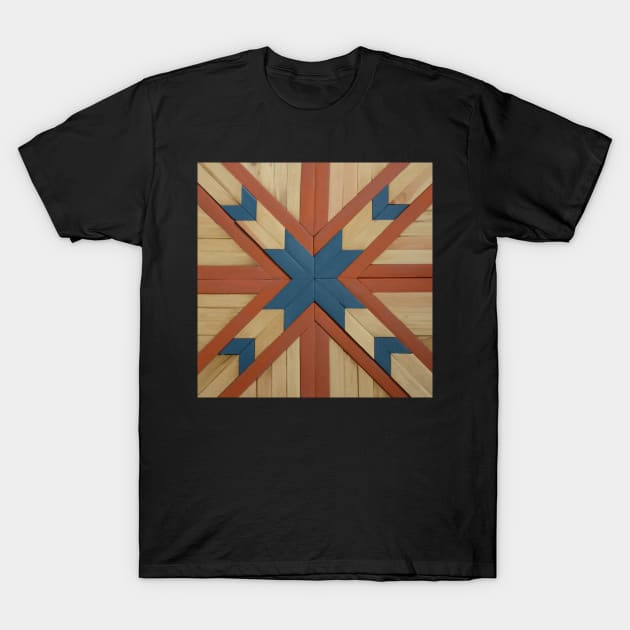 Wood Art Pattern 1 T-Shirt by Whisperingpeaks